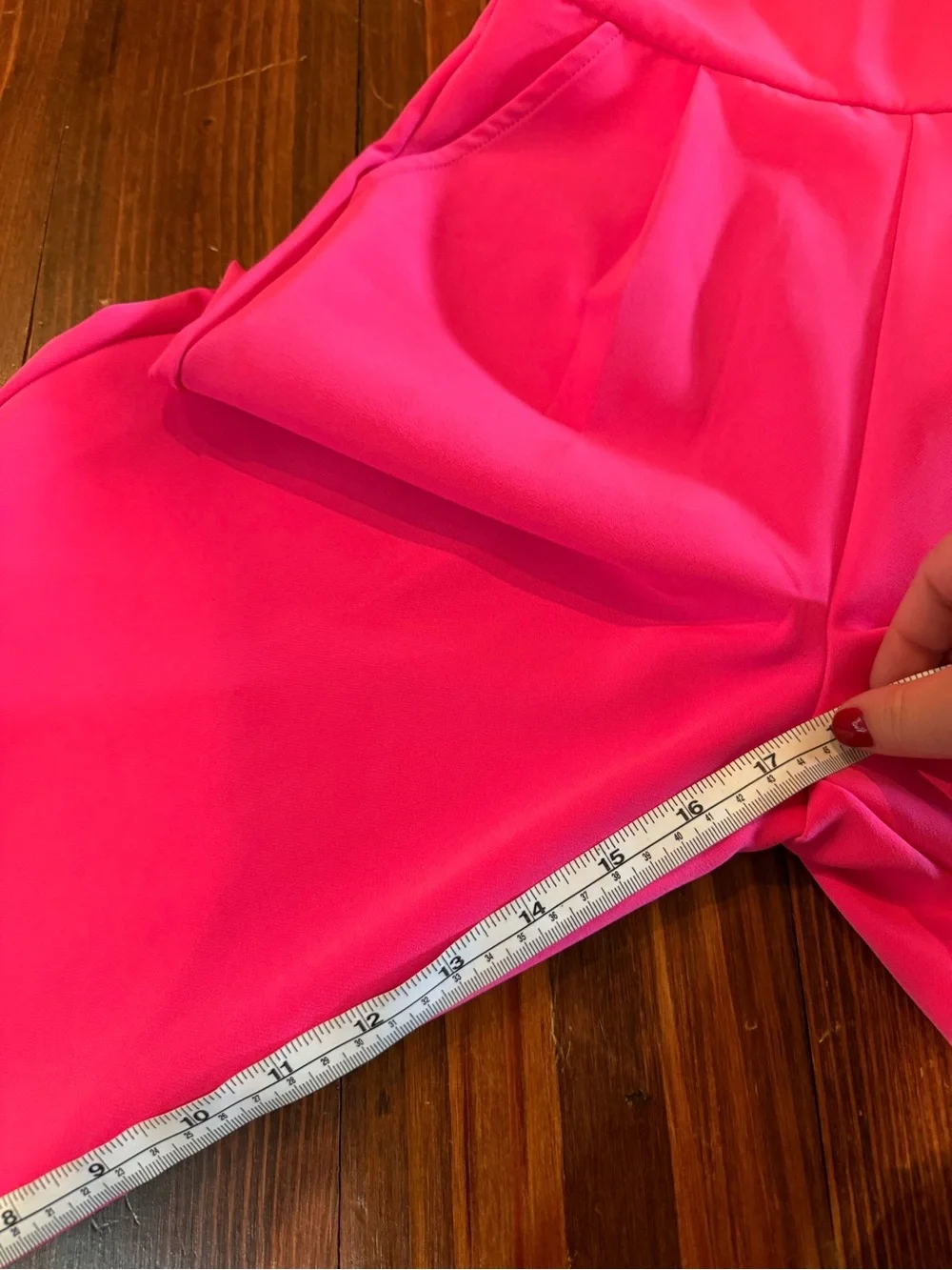 GB girls Bright Hot Pink Ruffle-Strap Wide-Leg Jumpsuit